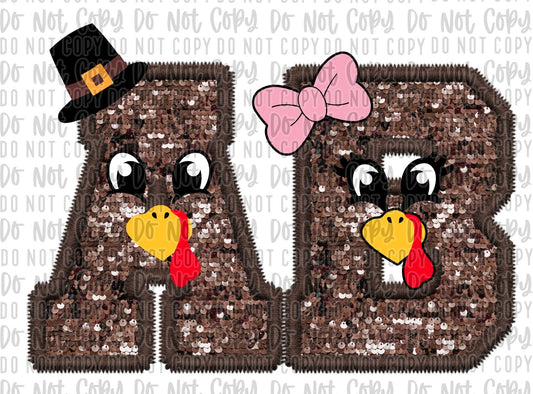 Boy and Girl Turkey Alpha