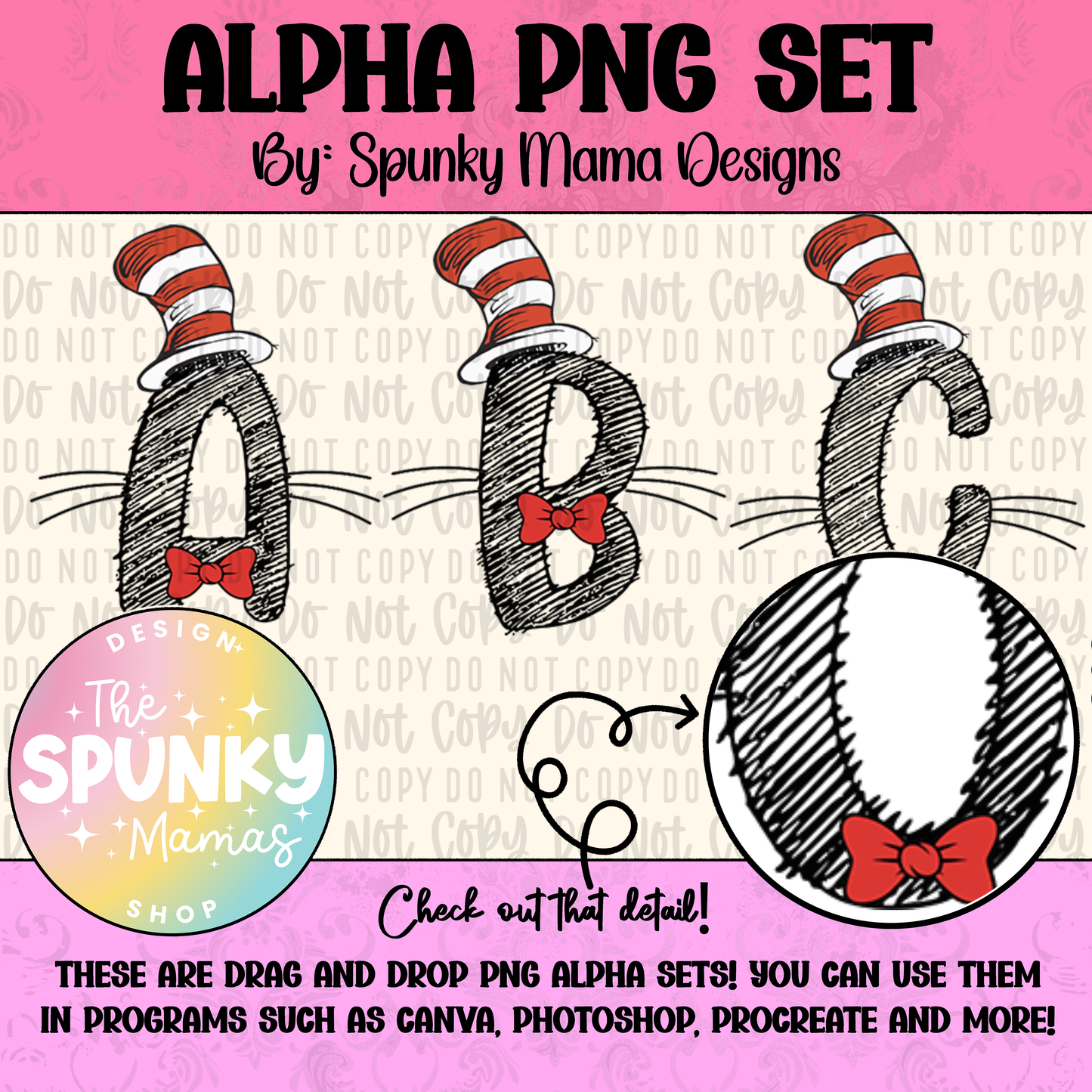 Scribble Cat Alpha PNG Set