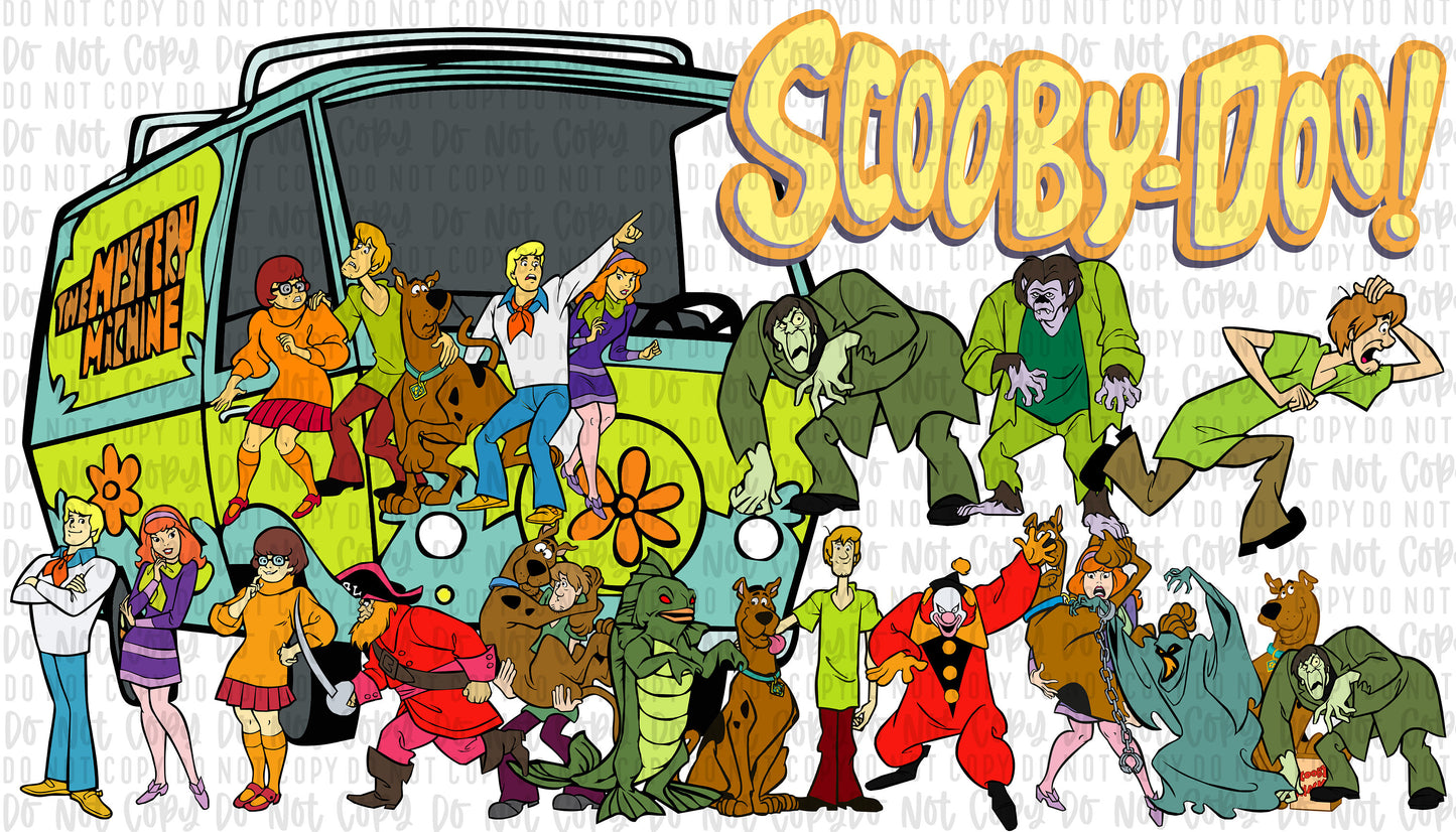 Inspired by Scooby-Doo PNG Alphabet